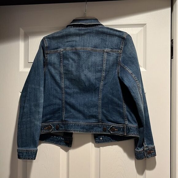 Talbots Classic Jean Jacket size Small petite. - Picture 7 of 9